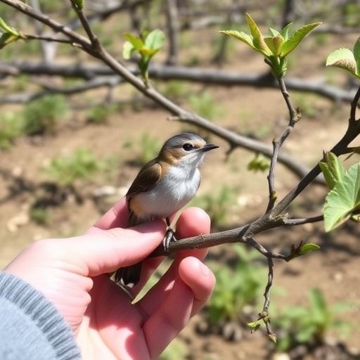 New conservation project protects rare wildlife in orchards