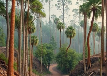 Paleontologists reconstruct 56-million-year-old forests, revealing eerie parallels to today’s warming world