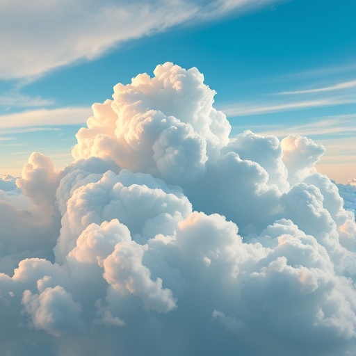 Physics-Inspired Diffusion Networks Generate Realistic Cloud Imagery