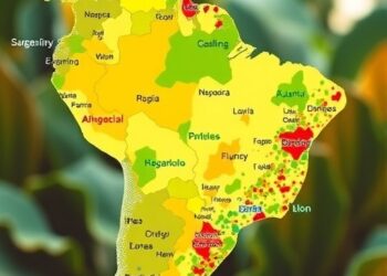 Plant-Associated RNA Virus Communities Across Brazilian Regions with Different Human Impacts