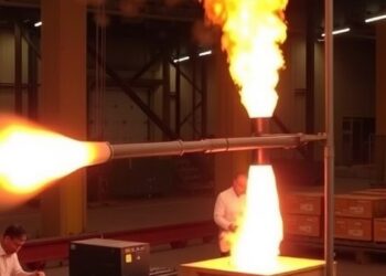 Preliminary Hot-Fire Test of Electrically Ignited Ammonium Dinitramide Thrusters