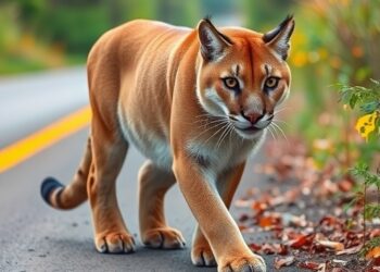 Pumas May Reduce Wildlife Collisions, Making Roads Safer for Drivers