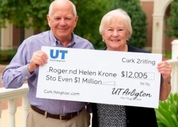Roger and Helen Krone Donate $1 Million to UT Arlington
