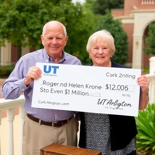 Roger and Helen Krone Donate $1 Million to UT Arlington
