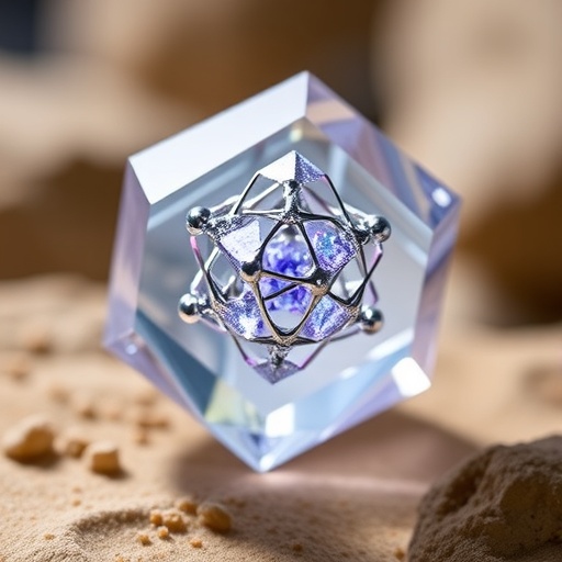 Scientists Discover Never-Before-Seen Woven Structure Naturally Forming Inside a Crystal