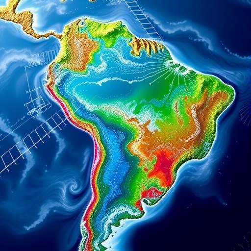 Scientists map hydrology and drainage networks of South America’s atmospheric rivers