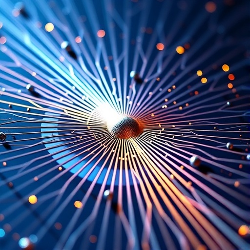 Scientists observe antiferromagnetic skyrmions interacting in real time