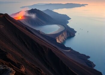 Sediment Metals and Microbes Reveal Santorini Caldera’s Prolonged Hydrothermal History