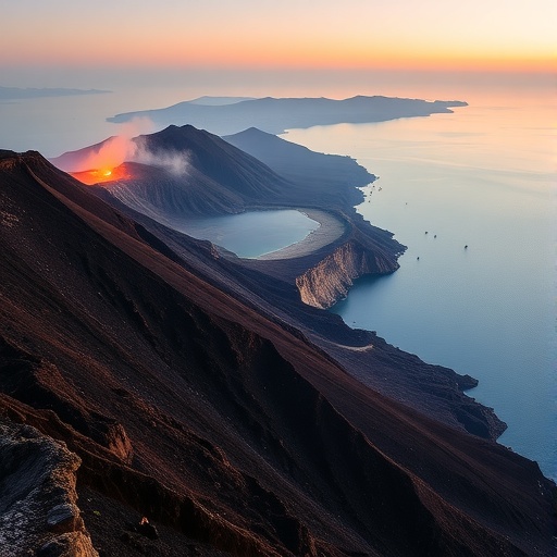 Sediment Metals and Microbes Reveal Santorini Caldera’s Prolonged Hydrothermal History