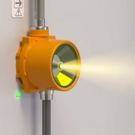 Sensor detects ammonia leaks at just one part per million