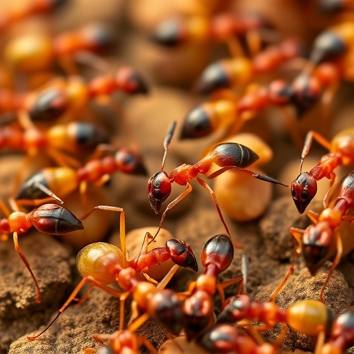 Simulations reveal one ant can set an entire colony in motion