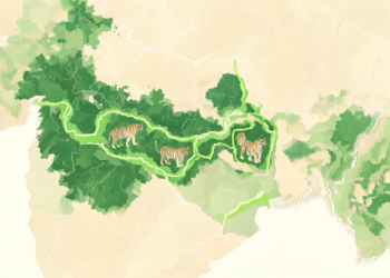 Tiger Conservation Map Reveals Central India’s Critical Forest Corridors