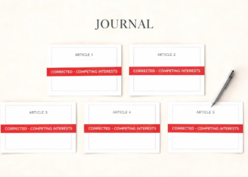 Journal Corrects Competing-Interests Statements in Five Articles