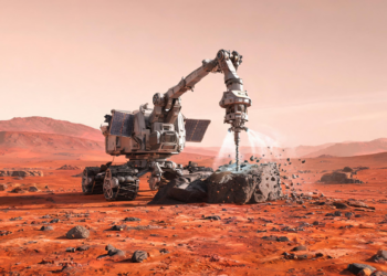 A Mars Drill Could Clear Rock Chips With Compressed Gas