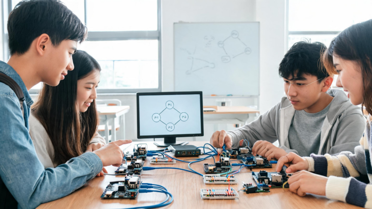 A Raspberry Pi Lab Brings Real-World Networking Protocols Within Student Reach