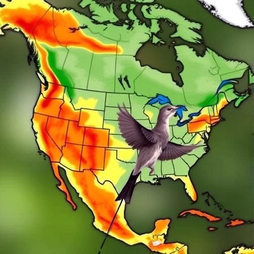 Study finds extreme weather increasingly predicts North American bird species distributions