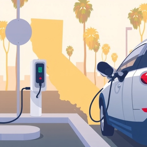 Study finds racial, ethnic, and income gaps in California EV charger access