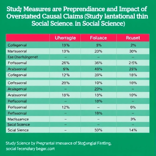 Study Measures Prevalence and Impact of Overstated Causal Claims in Social Science