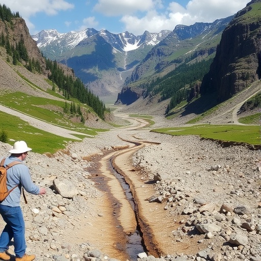 Study reveals permanent ground displacement from strike-slip fault in variable alluvial valley