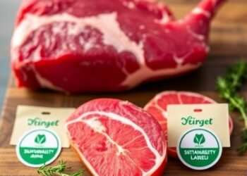 Sustainability-labeled US meats cost more, with premiums ranging from 7% to 33%
