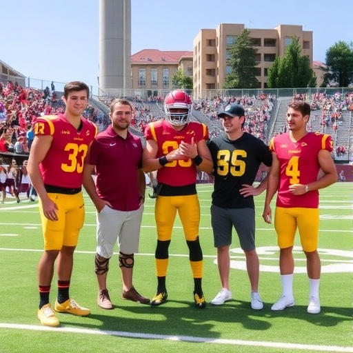 USC Engineering Students Team Up With Trojan Football