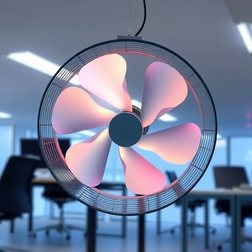 Wearable fans may cool workers while cutting office energy consumption