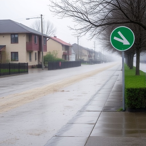 Where rainfall occurs, not just how much, determines flood risk, study finds