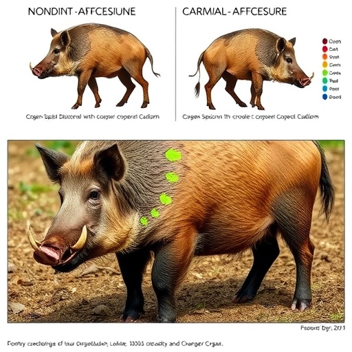 Wild Boar Show Organ-Specific Differences in Copper, Zinc, Cadmium, and Lead Distribution