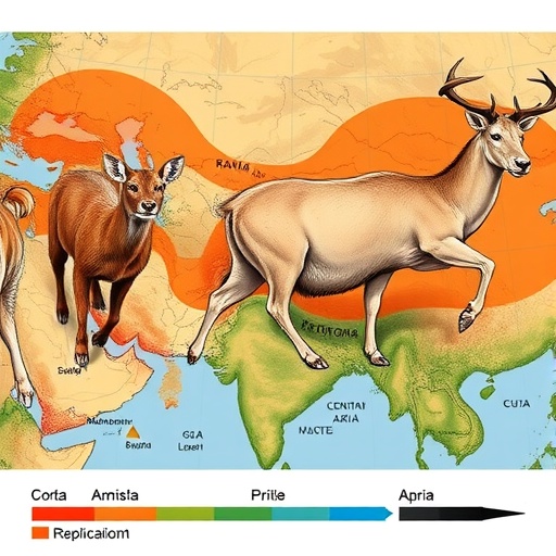 Climate shifts shaped Central Asian mammal faunas during the Paleogene