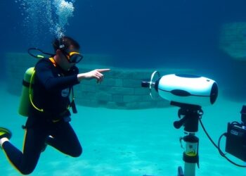 Divers use 3D pointing gestures to communicate with underwater robots