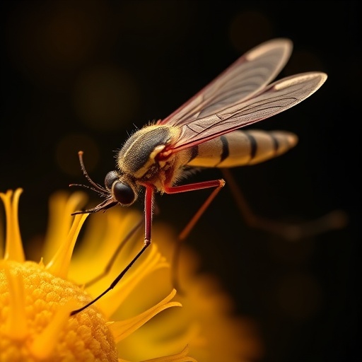 Dual-geotaxis bioassay detects sublethal pesticide effects in mosquito larvae