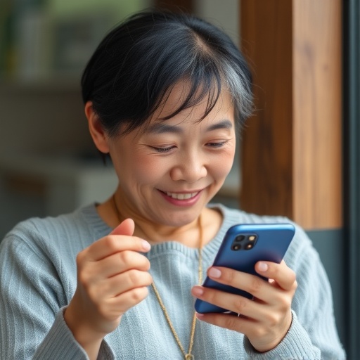 Feeling younger linked to smartphone use and mental health in Japanese older adults