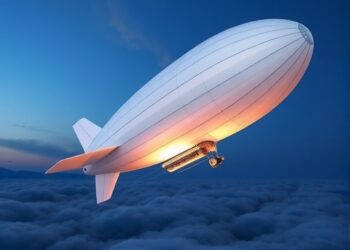 Flexible airship flight control with servo-elastic vibration suppression