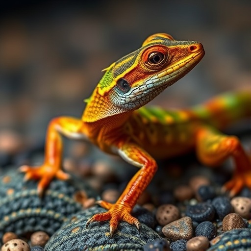 Hidden colour diversity revealed in a polymorphic lizard species