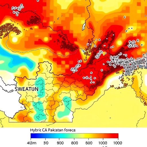 Hybrid CA-Markov model forecasts land use, temperature, precipitation in Northern Pakistan