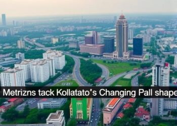 Landscape metrics track Kolkata’s changing urban shape over time