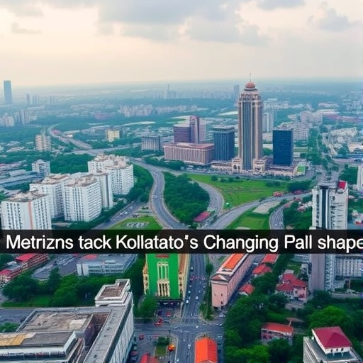 Landscape metrics track Kolkata’s changing urban shape over time