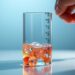 Measuring elastic barriers that block molecular glass rearrangements