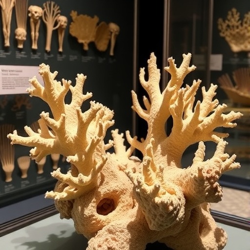 Museum coral skeletons reveal sea temperature and salinity impacts on chemistry