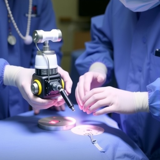 New handheld master-slave robot developed for laparoscopic surgery