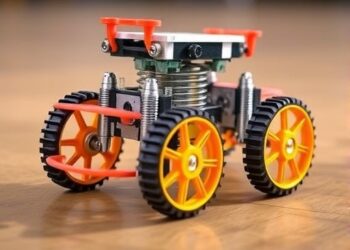 New spring-based jumping mechanism designed for wheeled jumping robots