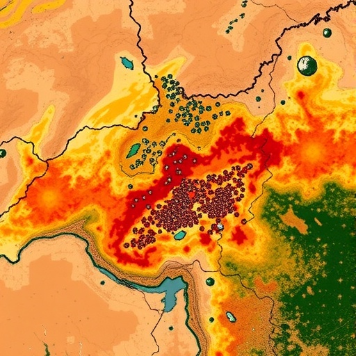 Remote sensing reveals urban heat risks and vegetation cooling in pre-Saharan Moroccan city