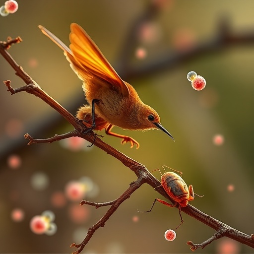 Scrub typhus bacteria found in chiggers and ground birds