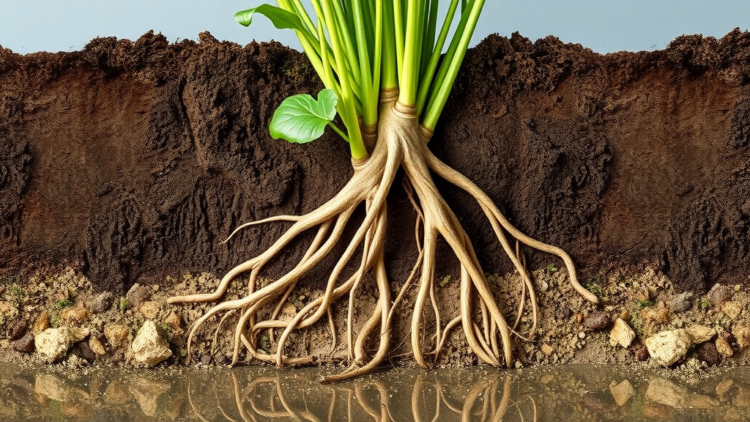 Root anatomy, metabolism and microbes team up to help plants survive nutrient scarcity