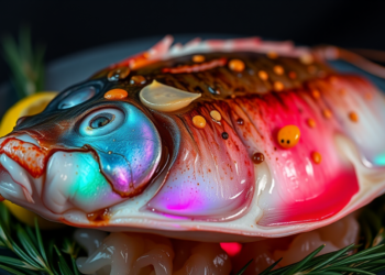 Color-Changing Tag Paired With AI Spots Spoiled Seafood in Hours