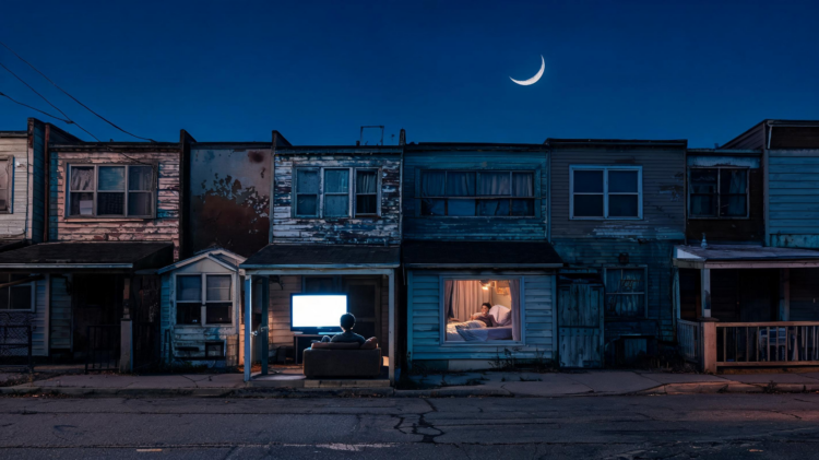 Poor Neighborhoods May Damage Sleep Through Exercise and TV Habits