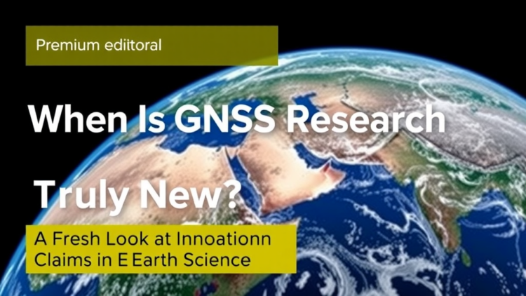 When Is GNSS Research Truly New? A Fresh Look at Innovation Claims in Earth Science