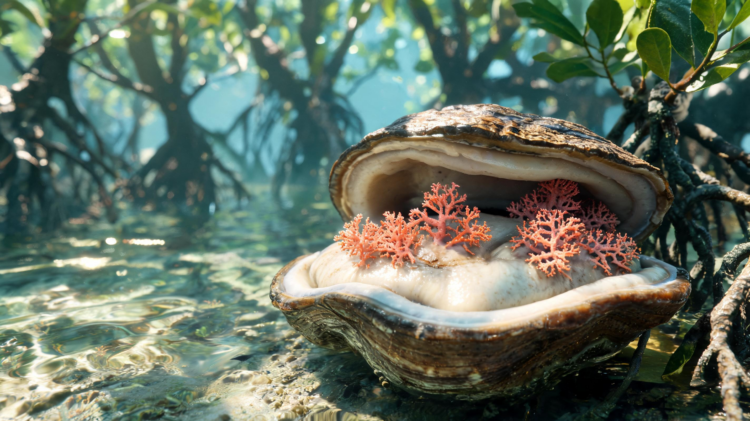 Scientists Find Coral-Like Algal Symbiosis Hiding Inside a Mangrove Clam