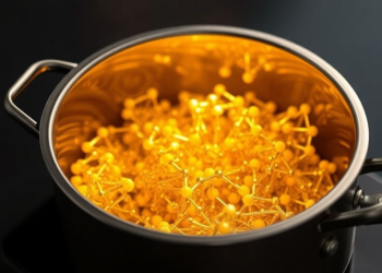 One-Pot Recipe Cooks Up Glowing Gold Nanoparticle Hybrids for Optical Devices
