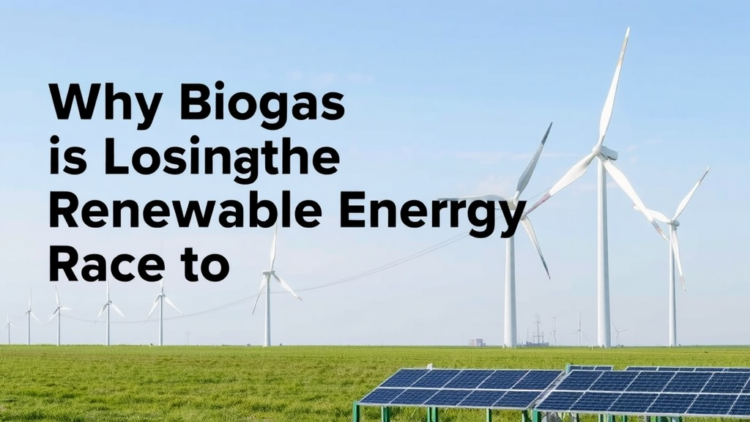 Why Biogas Is Losing the Renewable Energy Race to Wind and Solar